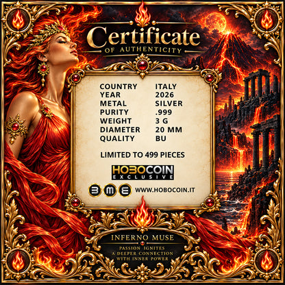 Inferno Muse 3g Silver Medal