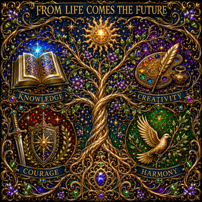 From Life Comes the Future 10 oz Copper Medal (06/29)