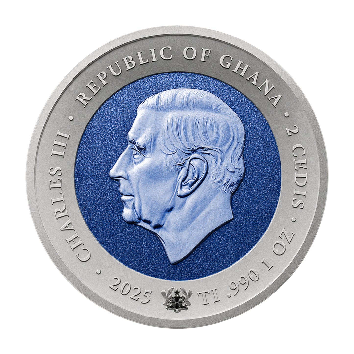 2025 Ghana History of Spaceflight 1 oz Titanium 12-Coin Set (06/16)
