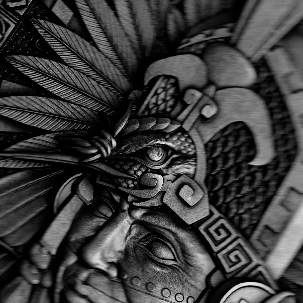 2026 Samoa Huitzilopochtli's Macuahuitl Shaped 2 oz Silver Coin (07/13)