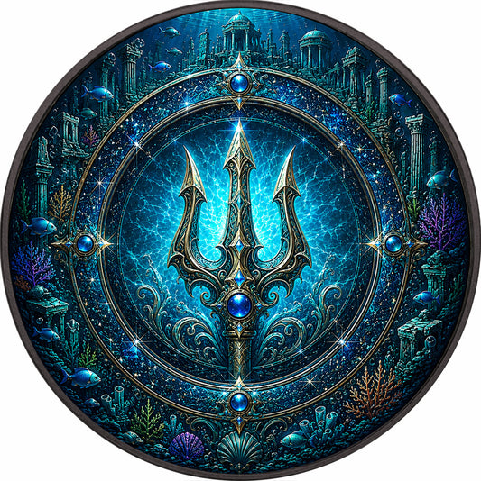 New Series! 2026 Canada Maple Leaf Water - Elemental Realms Diamond Dust 1 oz Silver Coin (07/10)