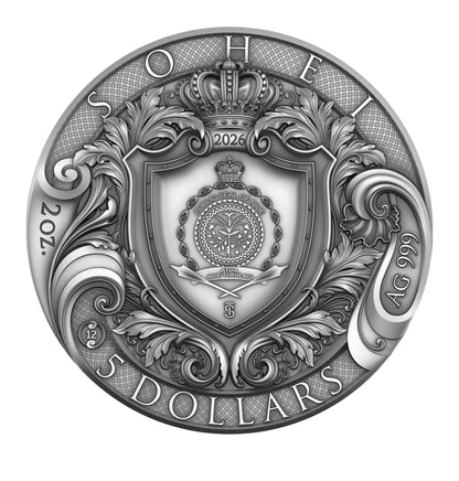 2026 Niue Warrior's Path - Sohei 2 oz Silver Coin (06/22)