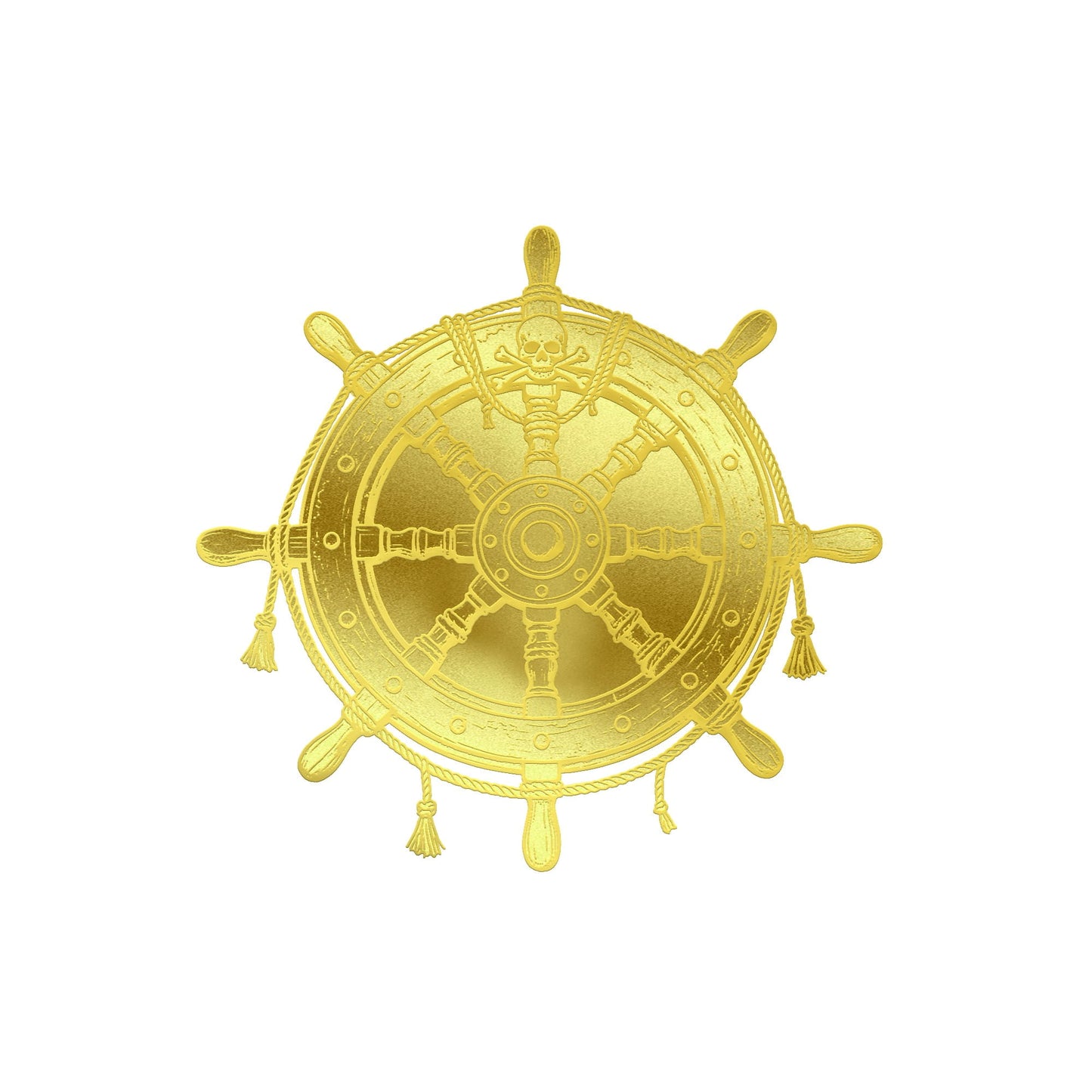 2026 Pirate Ship Shaped 1/500 oz Gold Medal in Card (07/13)