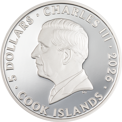 2026 Cook Islands Seven Deadly Sins - Envy 1 oz Silver Coin