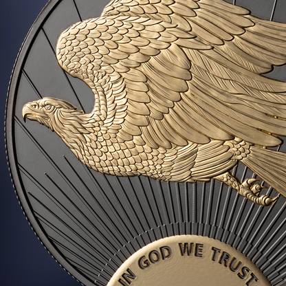 2027 United Crypto States Double Eagle 1 oz Silver Coin
