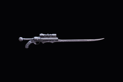 Estimate: 2026 Cameroon Steampunk Gunblade Shaped 2.5 oz Silver Coin (07/10)