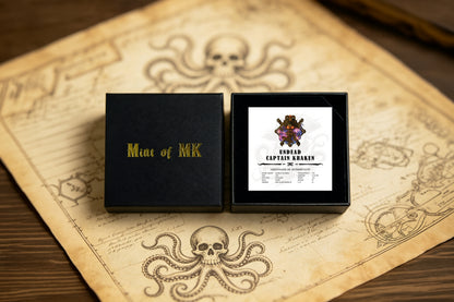2027 Liberia Undead Captain Kraken Gold Gilded 2 oz Silver Coin