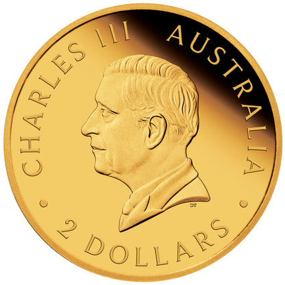 2026 Australia Kookaburra 0.5g Gold Coin in Card (06/23)