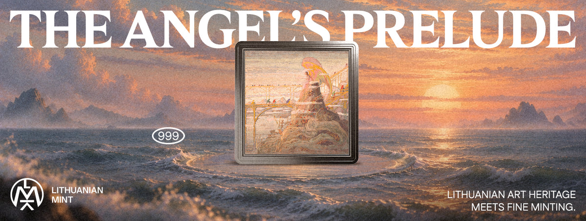 2026 Niue The Angel's Prelude by M.K. Ciurlionis 1 oz Silver Coin