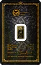 2026 Germania Gods Thor Minted 1/100 oz Gold Bar in Card