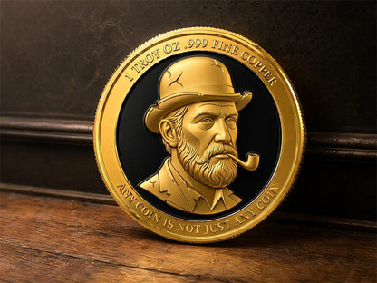 Hobocoin Three Logos in One 1 oz Copper Medal (07/10)