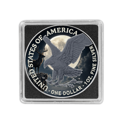 2026 U.S. Eagle Full Buck Moon Edition 1 oz Silver Coin (07/30)