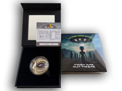 2026 Cameroon Alien Eye UHR 2 oz Silver Coin