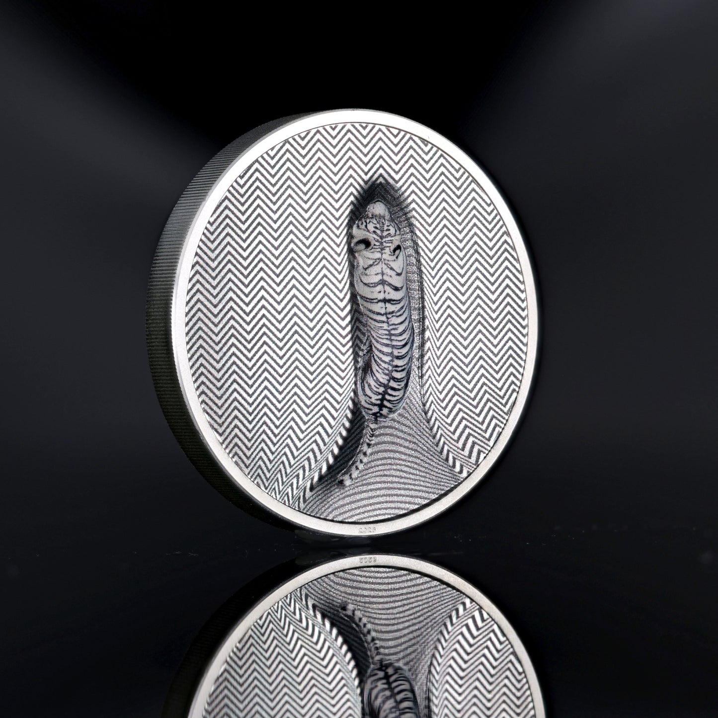 2026 Cook Islands Camouflage of Nature - Tiger 3 oz Silver Coin (08/12)