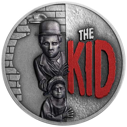2025 Niue Silent Film Classics - The Kid 1 oz Silver Coin (08/04)