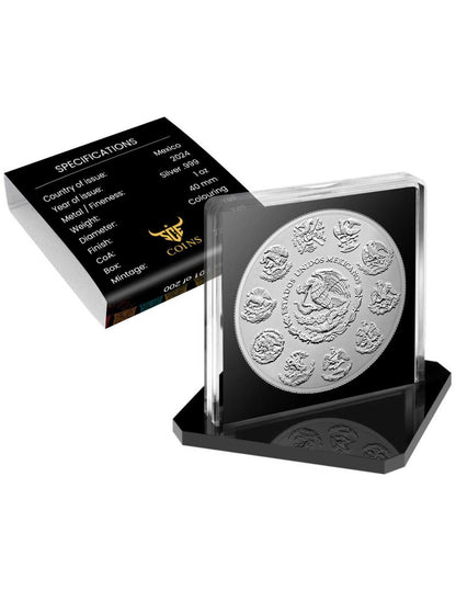 In Stock! GANGSTA Dia De Los Muertos 1 Oz Silver coin 1 Ounce Mexico 2024