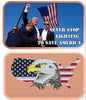 In Stock! 2024 Copper Trump Assassination Bar 1oz colorized .999 Silver