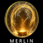 In Stock! 2024 Silver Eagle Merlin Gold Gild and Colorized 1oz .999 Silver Coin