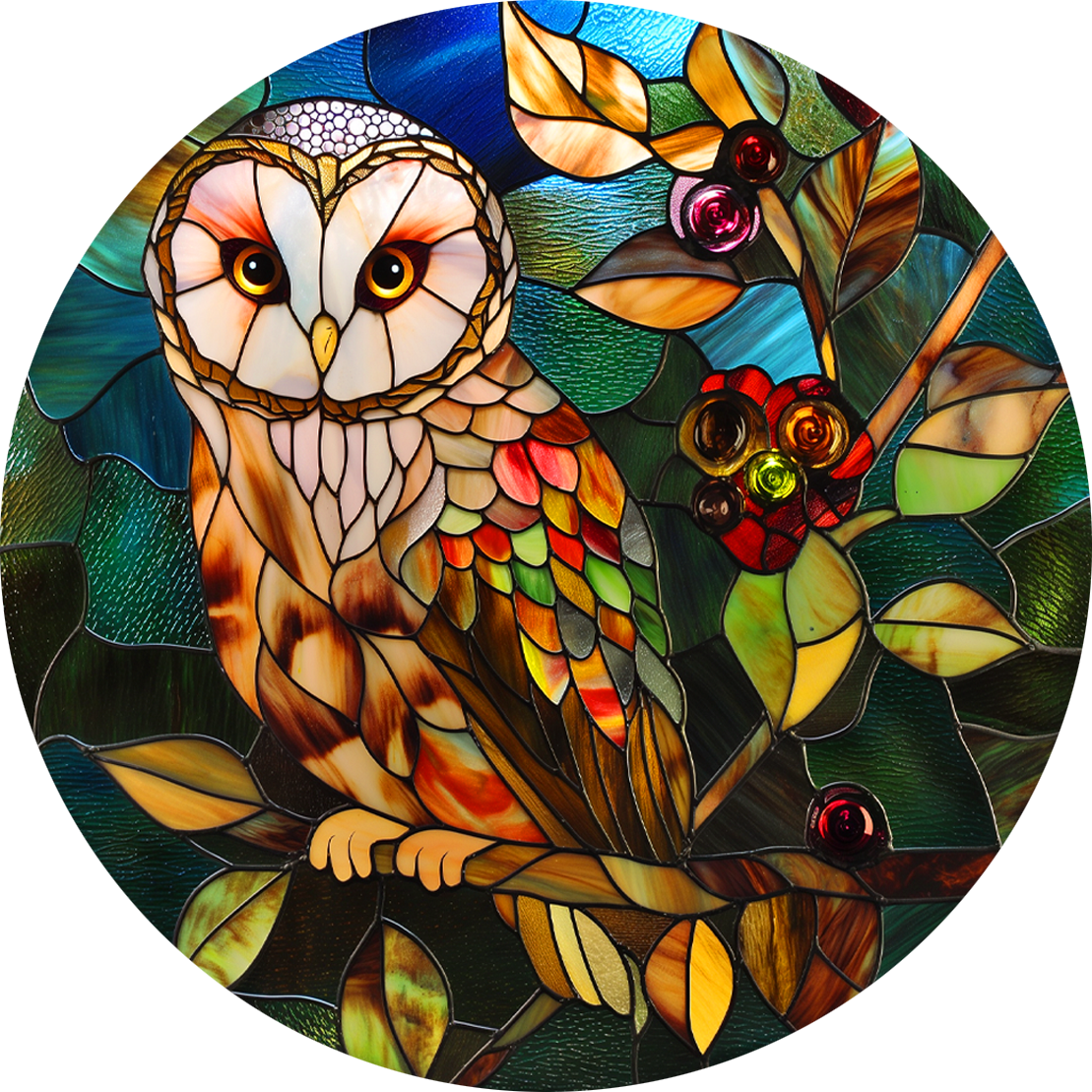 In Stock! 2025 Silver Eagle Mosaic Owl “Eyes of the Night” 1oz .999 Silver Coin