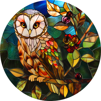 In Stock! 2025 Silver Eagle Mosaic Owl “Eyes of the Night” 1oz .999 Silver Coin