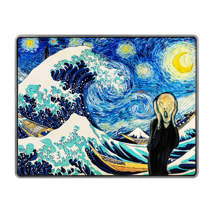 Starry Night Van Gogh Fine Art Crossover 15oz Color Silver Copper Core Coin