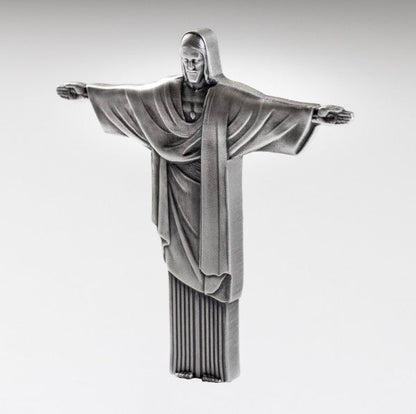 In Stock! 2025 Cameroon 1oz Christ the Redeemer in 3D .999 Silver Coin