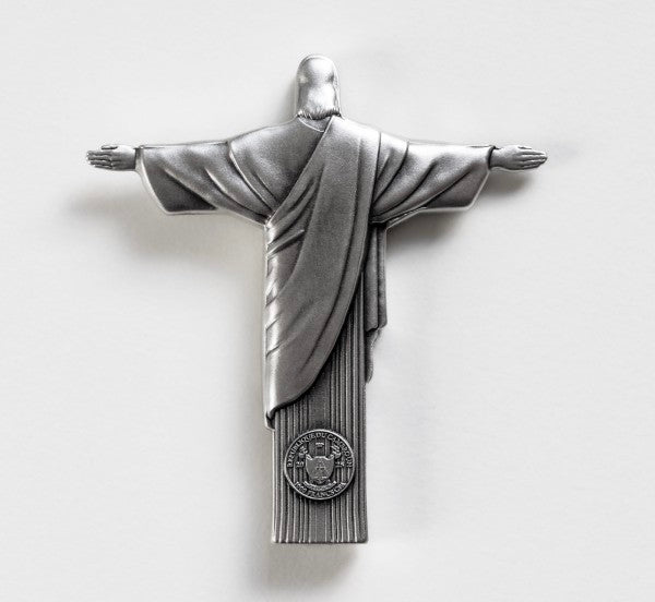 In Stock! 2025 Cameroon 1oz Christ the Redeemer in 3D .999 Silver Coin