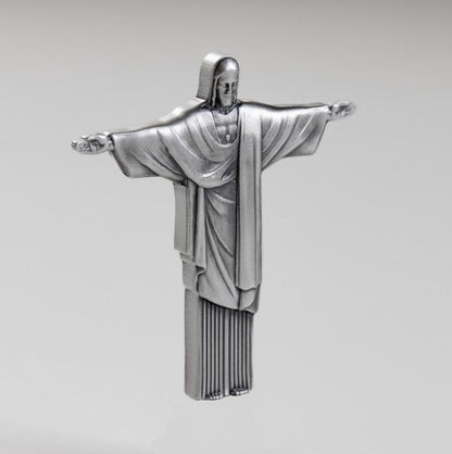 In Stock! 2025 Cameroon 1oz Christ the Redeemer in 3D .999 Silver Coin